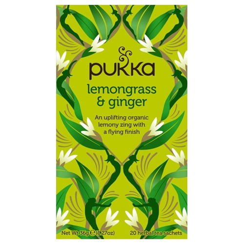Pukka Lemongrass   Ginger  økologisk 20 Breve