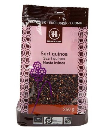 Quinoa Sort økologisk 350 Gram