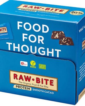 Rawbite Officebox Protein Smooth Cacao 45x15g øko    Pk