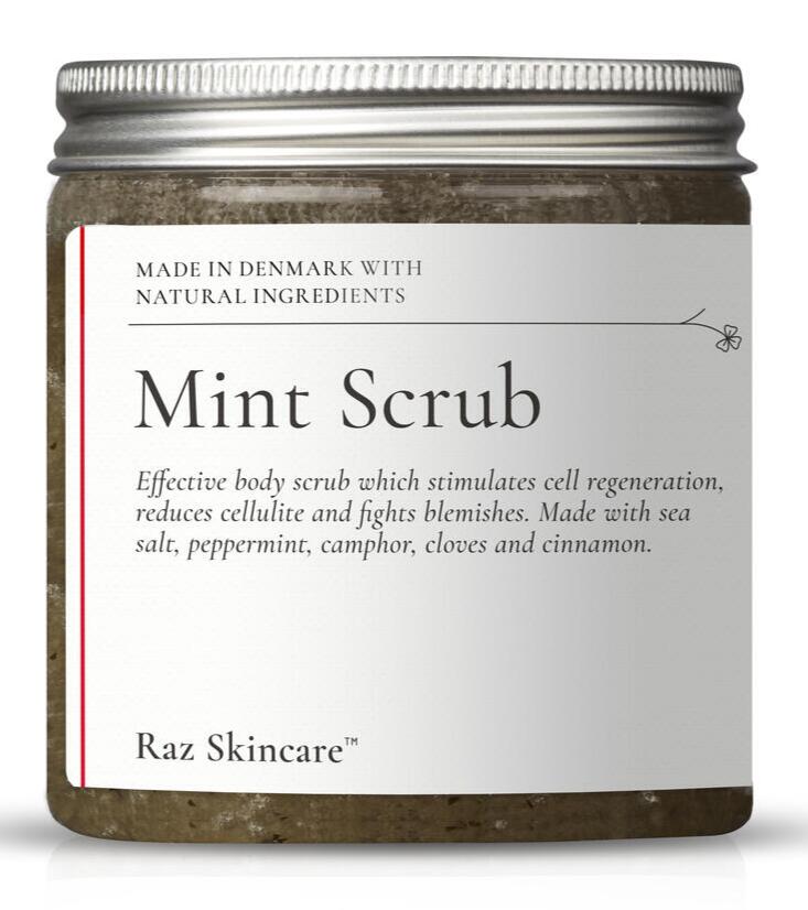 Raz Skincare Mint Scrub  200