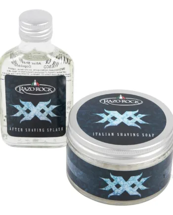 Razorock Xxx Menthol Sæt  Barbersæbe Og Aftershave