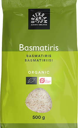 Ris Basmati Hvide øko   500 Gram