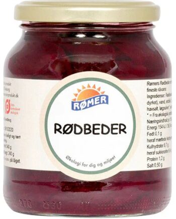 Rødbeder   Glas øko  340 Gram