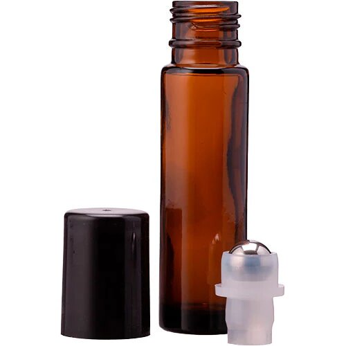 Roll On Glasflaske 10 Ml Brun Stk