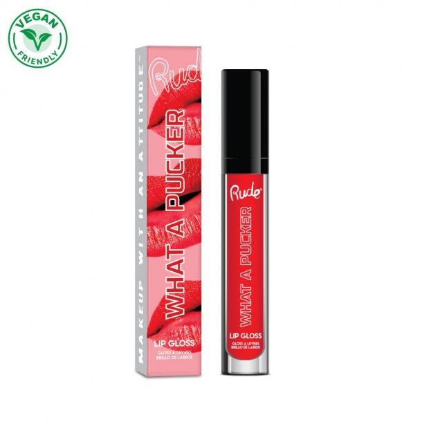 Rude Cosmetics What   Pucker Lip Lacquer Bull Spit
