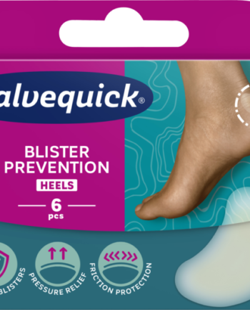 Salvequick Blister Prevention Heels     Stk