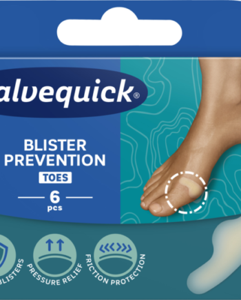Salvequick Blister Prevention Toes    Stk