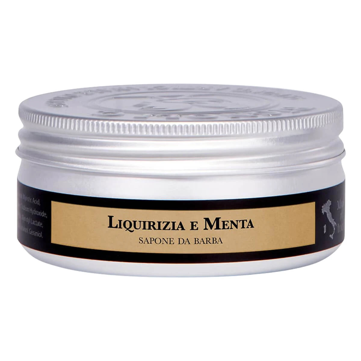 Saponificio Bignoli    Barbersæbe  Liquirizia Menta  175 Gr