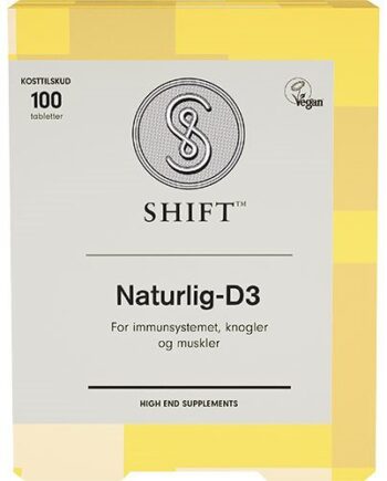 Shift Naturlig D3 100 Tabletter