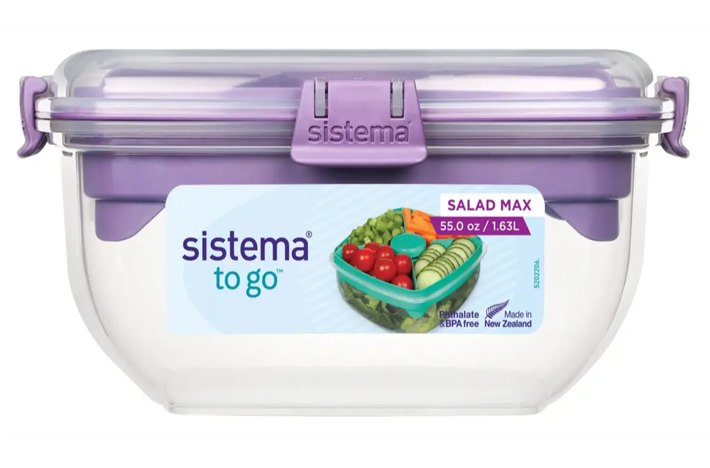 Sistema Salad Max To Go Misty Purple 63l