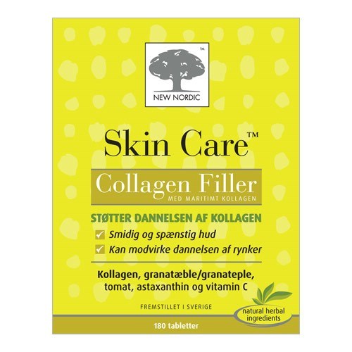 Skin Care Collagen Filler 180 Tabletter