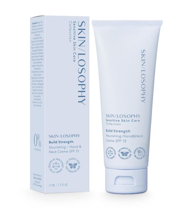 Skin Losophy Build Strenght Nourishing Hand   Neck Creme Spf15  75ml