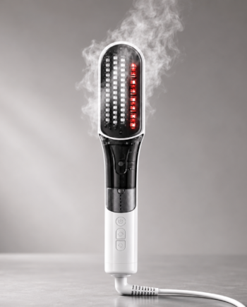 Skyskin Steamglow  Elektrisk Glattebørste Med Damp Levering Start September