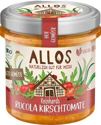 Smørepålæg Rucola And Cherry Tomat øko  135 Gram