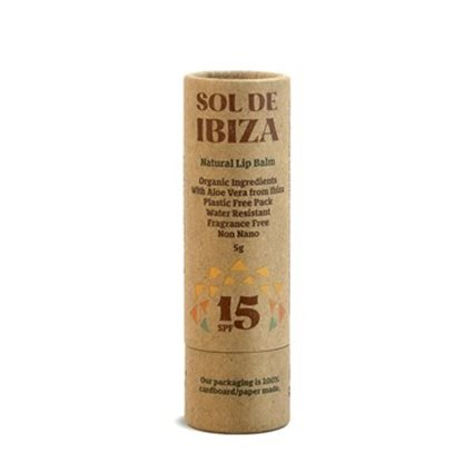 Sol De Ibiza Plastic Free Lip Balm Spf15