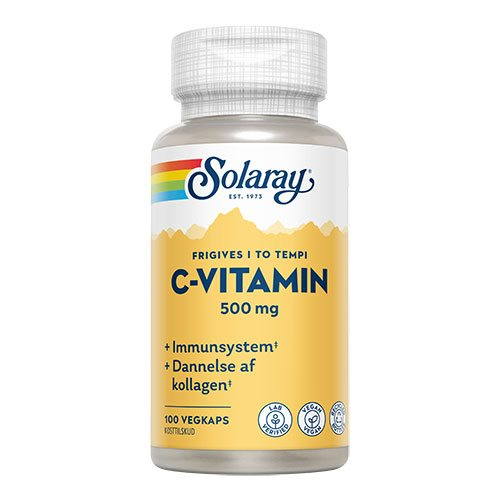 Solaray  -vitamin 500 Mg 100 Kapsler