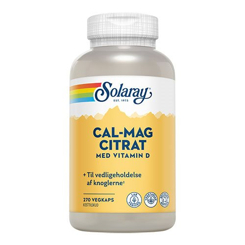 Solaray Cal-mag Citrat     -vitamin 270 Kaps