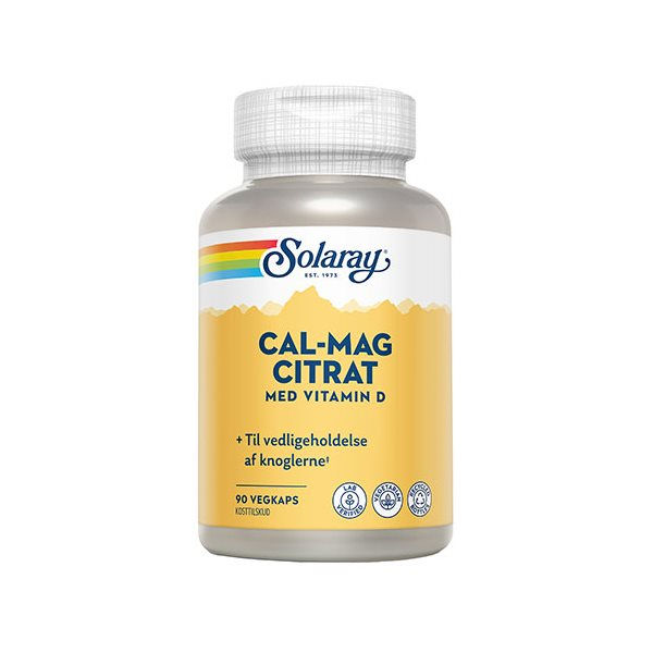 Solaray Cal-mag Citrat     -vitamin 90 Kaps