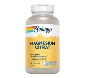 Solaray Magnesium Citrat  270kap