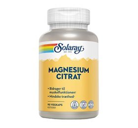 Solaray Magnesium Citrat 90 Kapsler