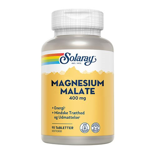 Solaray Magnesium Malate 90 Tabl