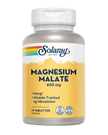 Solaray Magnesium Malate 90 Tabletter