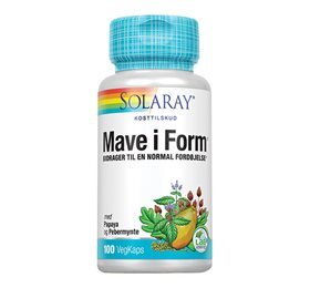 Solaray Mave   Form  Papaya      100 Kap