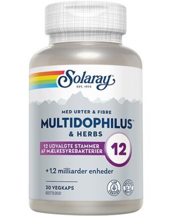 Solaray Multidophilus   Herbs 30 Kapsler