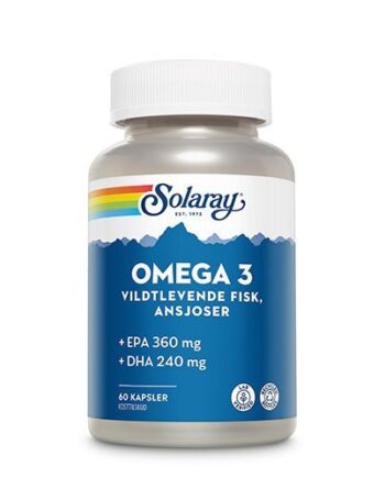 Solaray Omega   60 Kapsler