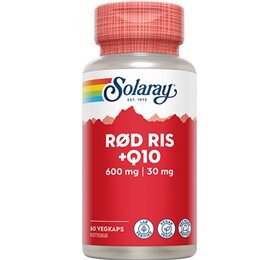 Solaray Rød Ris   Q10  60kap