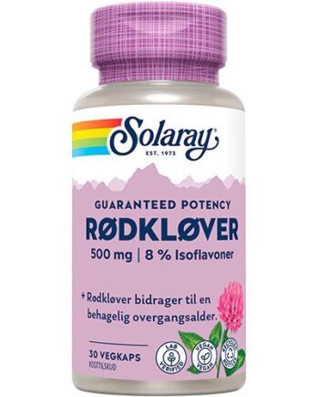Solaray Rødkløver 30 Kapsler
