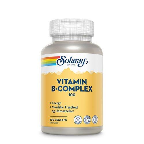 Solaray Vitamin -complex 100 Kapsler