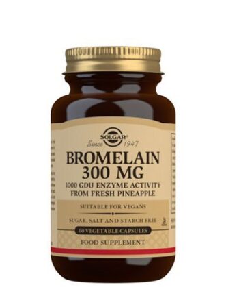 Solgar Bromelain 300 Mg 60 Kapsler