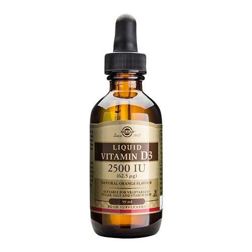 Solgar D3-vitamin Flydende  59 Ml