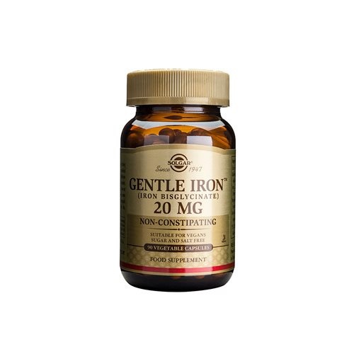 Solgar Jern Skånsom 20 Mg  90 Kaps