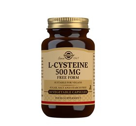 Solgar  -cystein 500 Mg Aminosyre 30 Kap