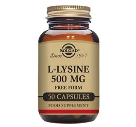Solgar  -lysin Aminosyre 500 Mg 50 Kap