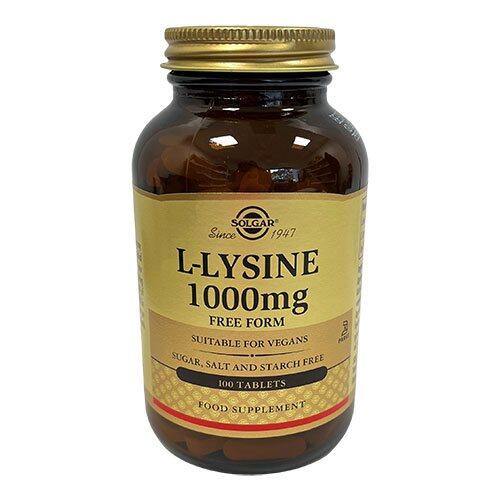 Solgar  -lysine 1000 Mg  100tab