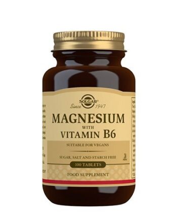 Solgar Magnesium B6 100 Tabletter