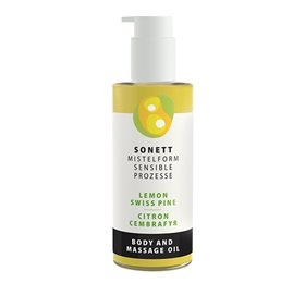 Sonett Krops   Massageolie Citron Og Cembrafyr  145ml