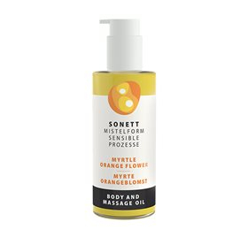 Sonett Krops   Massageolie Myrte Appelsinblomst 145ml