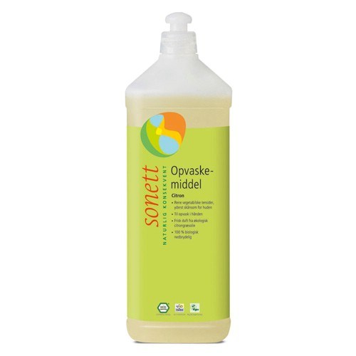 Sonett Opvaskemiddel Citron   Liter