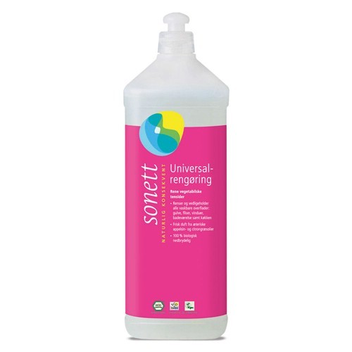 Sonett Universalrengøring Citron Appelsin   Liter