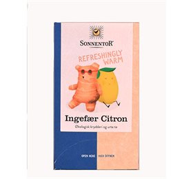 Sonnentor Ingefær Citron Te   18 Br