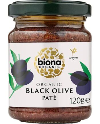 Sort Oliven Tapenade Paté øko  120 Gram