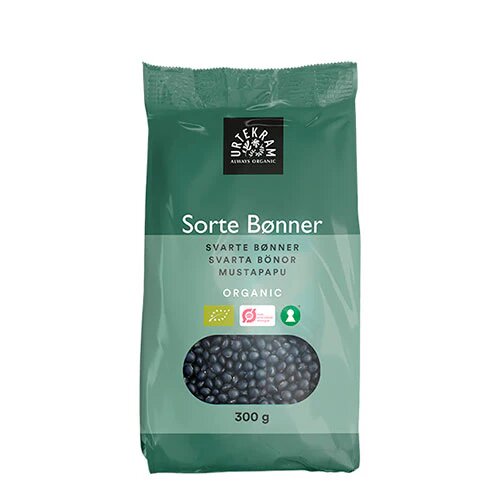 Sorte Bønner øko 300 Gram