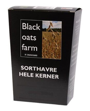 Sorthavre Hele Kerner økologisk 650 Gram