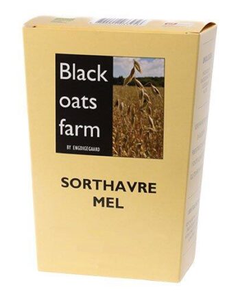 Sorthavre Mel økologisk 450 Gram