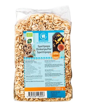 Speltpops øko  200 Gram