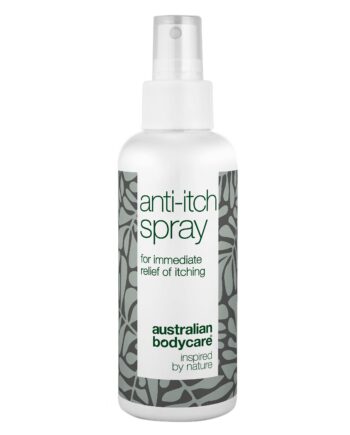 Spray Til Pleje Ved Kløende Og Irriteret Hud På Kroppen  Ryggen   Benene    Beroligende Og Lindrende Til Irriteret Hud   Stk